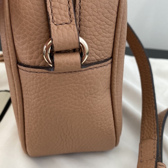 GUCCI Soho Disco Bag in Rose Beige Leather - Picture 6 of 15